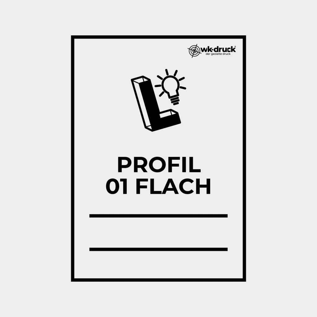 Wkdruck Profil 01 flach
